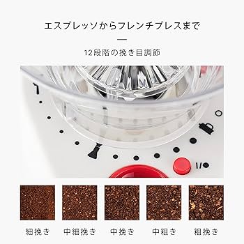bodum - ボダム ビストロ コーヒーミル グラインダー BODUM ホワイト　10903 BODUM® - Burr Coffee Grinder BISTRO - White